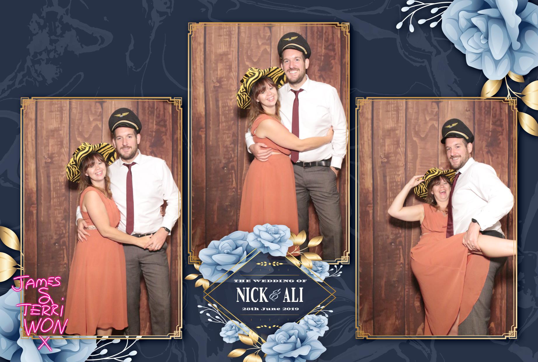 Nick & Ali's Wedding | View more photos from the event at gallery.myphotoboothexperience.co.uk/u/MyPhotoBoothExperienceLtd/Nick-Alis-Wedding